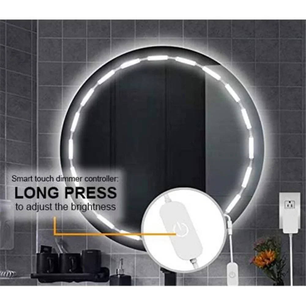 Led Mirror Lights, Vanity Make Up Strip Light, 10ft Ultra Bright White LED